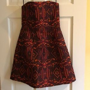 Strapless Brocade Alice+Olivia Dress